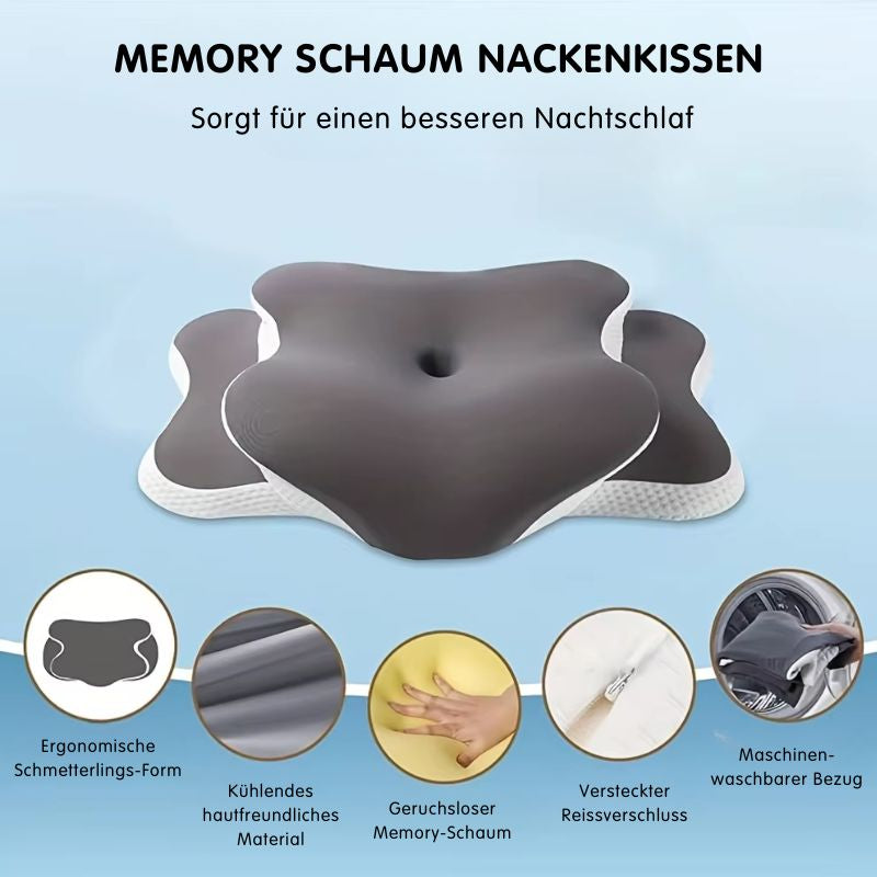 Kissenbezug Aus Memory-Schaum, Halskissenbezug, Kissenschutz, Bettwäsche, Kissenbezüge, Abdeckung, Kühlender Stoff, Tragbar, Zuhause, Urlaub, Geschenk
